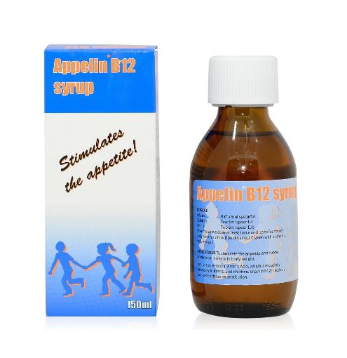 Appelin Vitamin B12 Syrup Appetite Stimulant (50ml/150ml)
