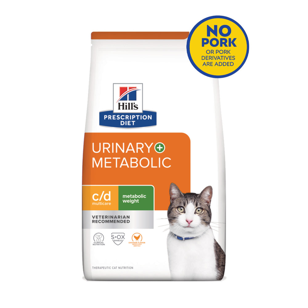 8.5lb bag hills cd dog food Hill's Prescription Diet c/d Urinary Multicare + Metabolic Weight Chic