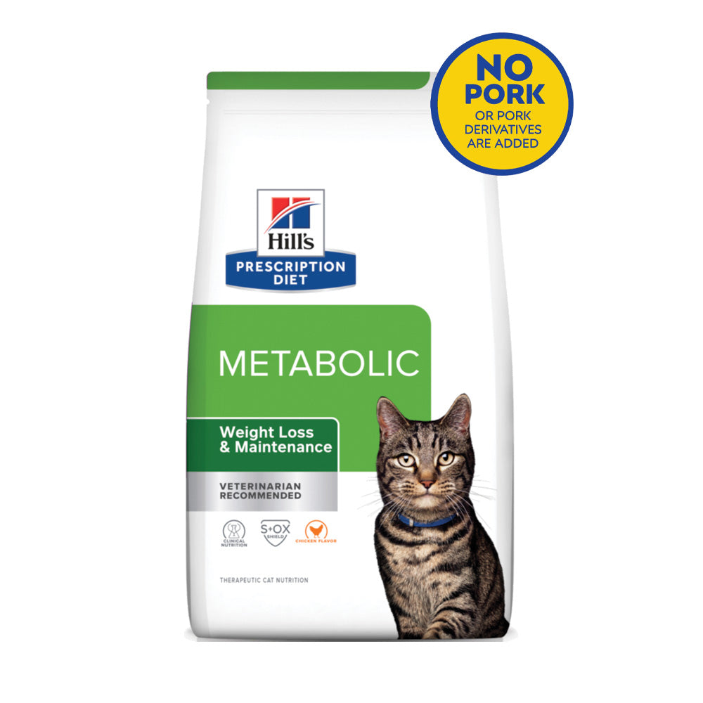 Hill's Prescription Diet Metabolic Chicken Flavor Cat Food 1.5kg