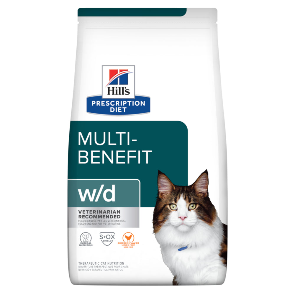 Hill's Prescription Diet w/d Multi-Benefit Cat Food 1.5kg