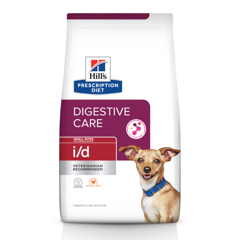 Hill's Prescription Diet i/d Digestive Care Small Bites Chicken Flavor Dog Food 1.5kg
