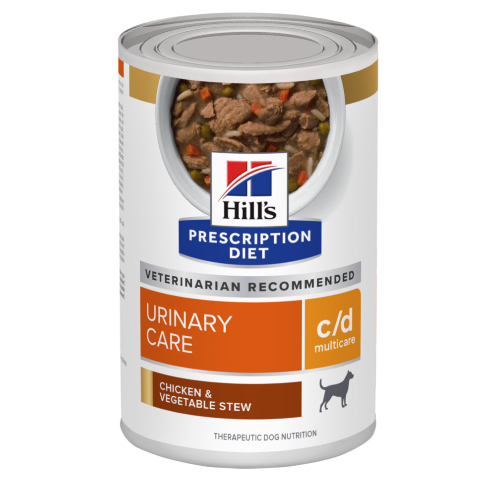 Hill's Prescription Diet c/d Urinary Care Multicare Chicken & Vegetable Stew Dog Food 12.5oz