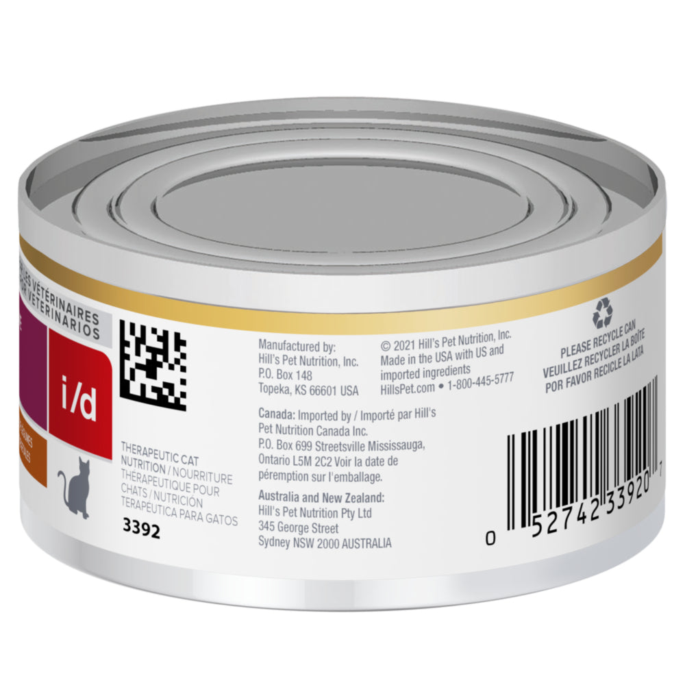 Hill's Prescription Diet i/d Digestive Care Chicken & Vegetable Stew Cat Food 2.9oz