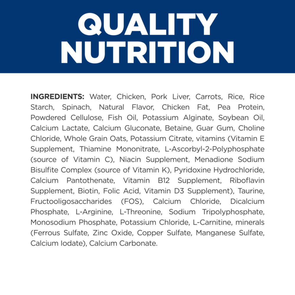 Hill's Prescription Diet k/d Kidney Care Chicken & Vegetable Stew Cat Food 2.9oz