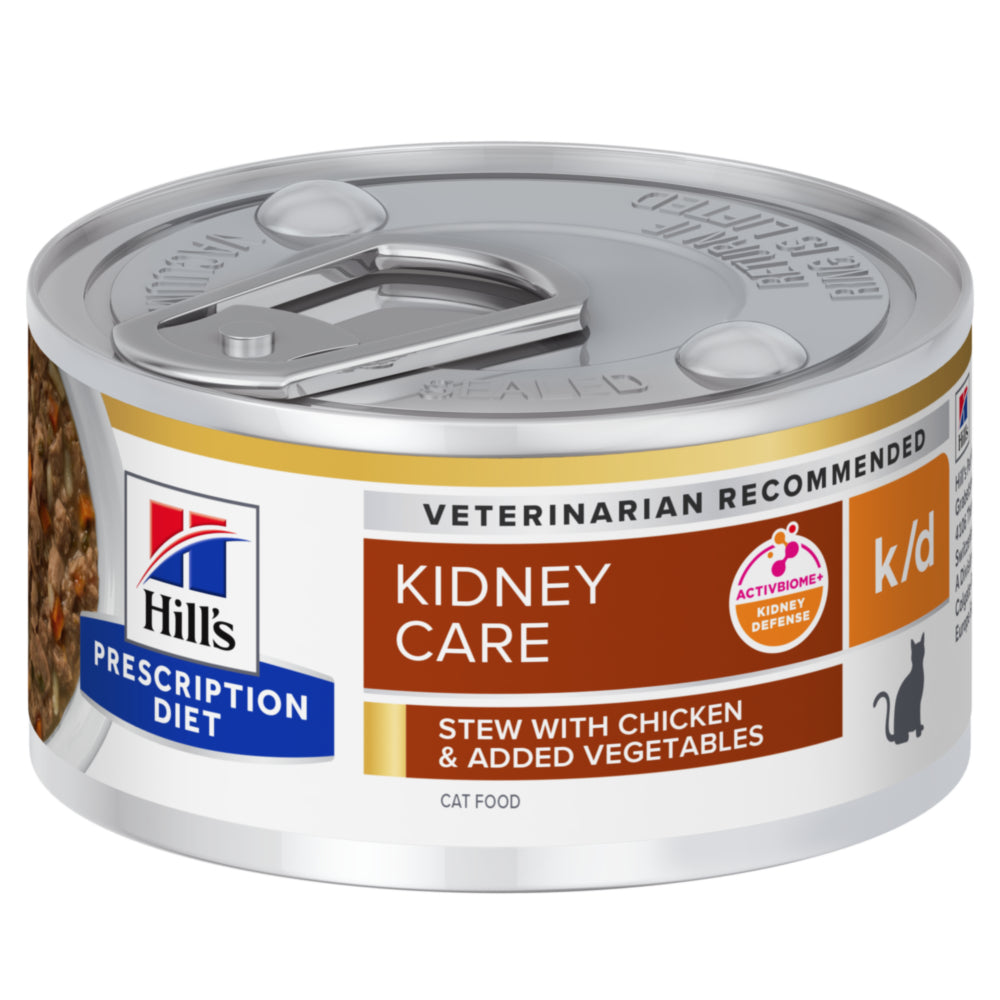Hill's Prescription Diet k/d Kidney Care Chicken & Vegetable Stew Cat Food 2.9oz