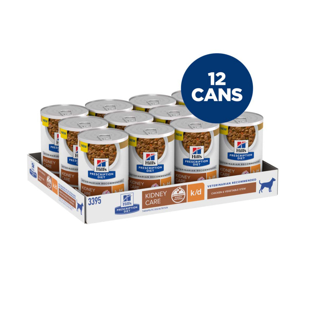 Hill's Prescription Diet k/d Kidney Care Chicken & Vegetable Stew Dog Food