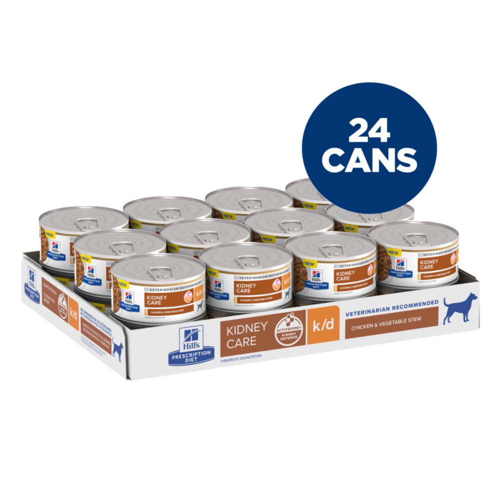 Hill's Prescription Diet k/d Kidney Care Chicken & Vegetable Stew Dog Food