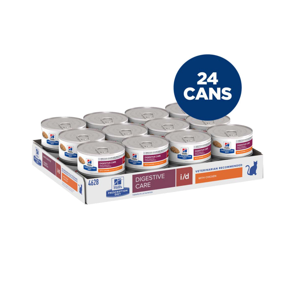 Hill's Prescription Diet i/d Digestive Care with Chicken Wet Cat Food 5.5oz