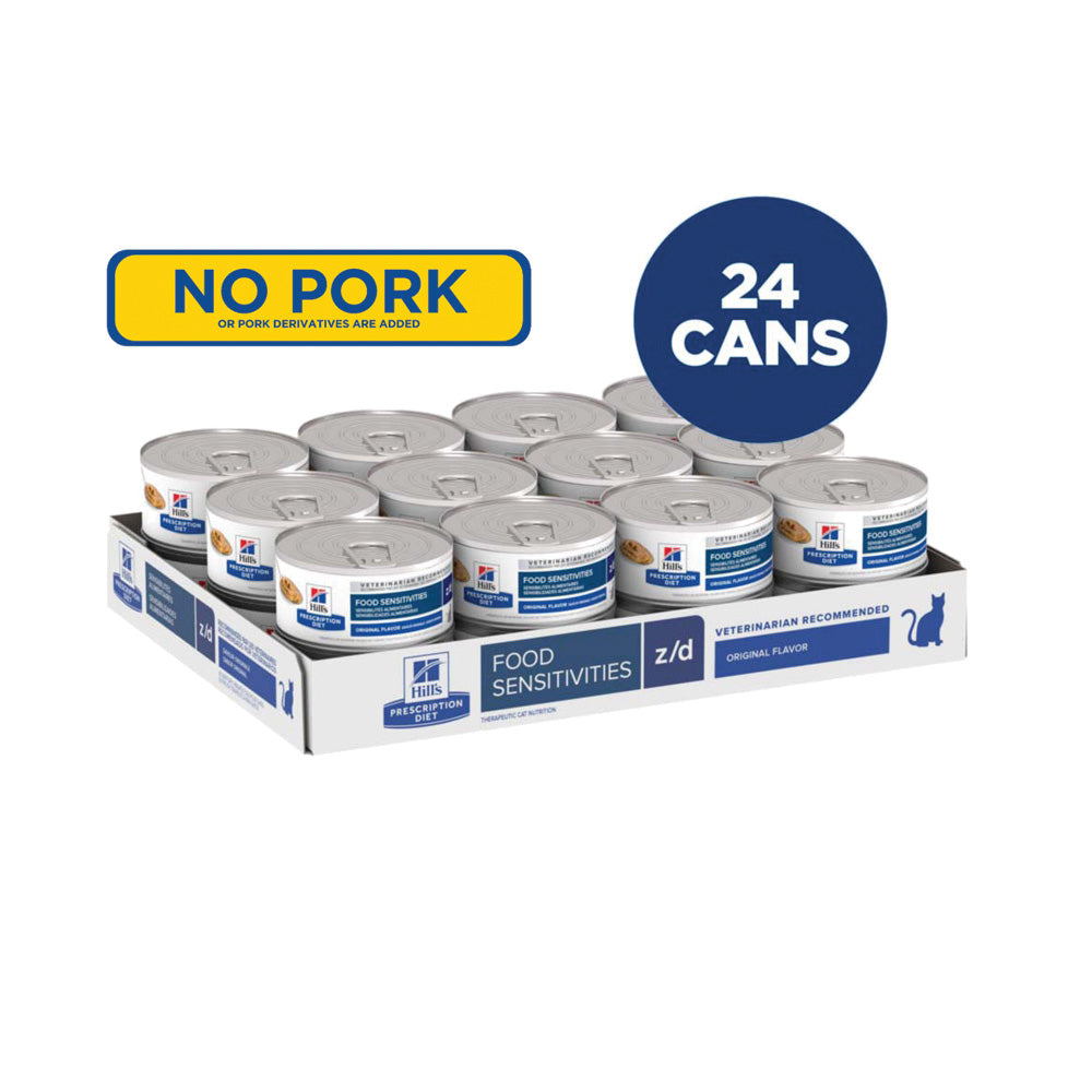 Hill's Prescription Diet z/d Food Sensitivities Wet Cat Food 5.5oz