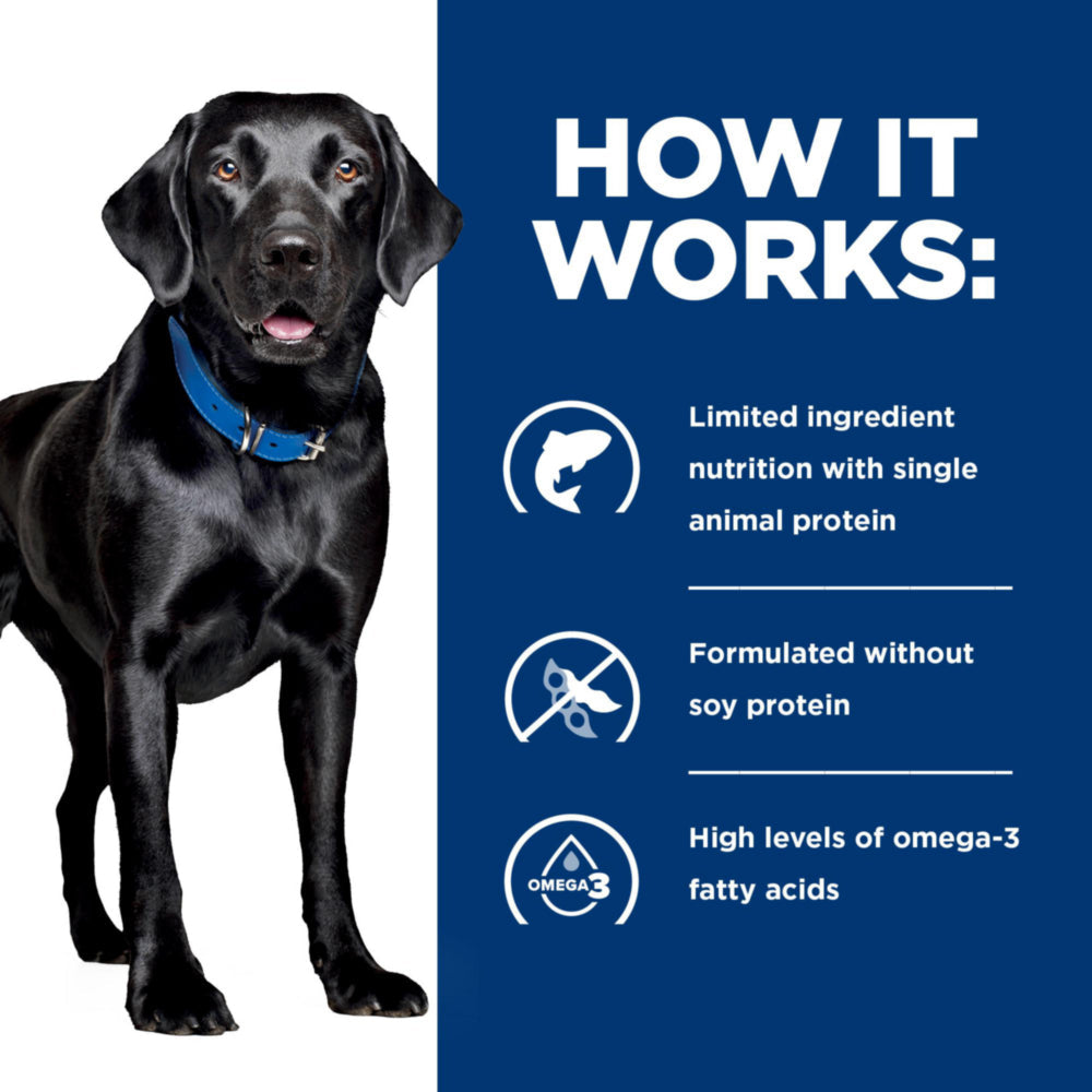 Hill's Prescription Diet d/d Food Sensitivities Potato & Salmon Recipe Dog Food 8lbs