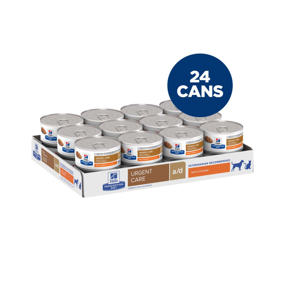 Hill's Prescription Diet a/d Urgent Care with Chicken Wet Dog/Cat Food 5.5oz