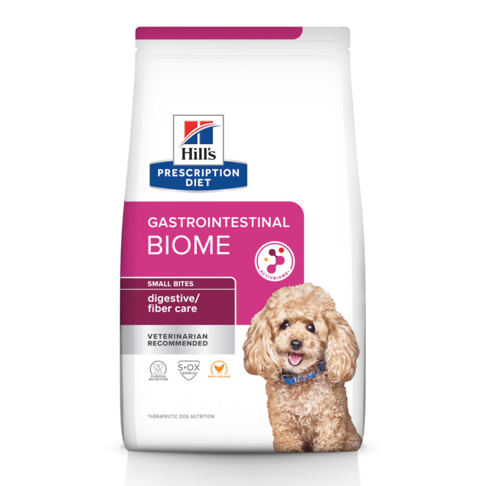 Hill's Prescription Diet Gastrointestinal Biome Small Bites with Chicken Dog Food