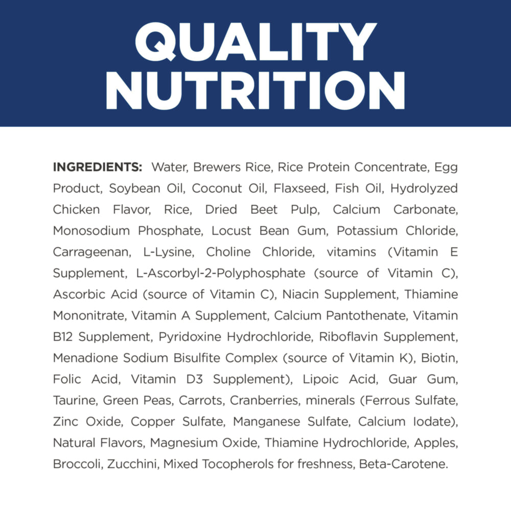 Hill's Prescription Diet Derm Complete Rice & Egg Recipe Wet Dog Food 13oz