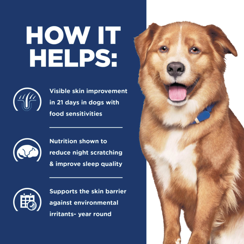 Hill's Prescription Diet Derm Complete Rice & Egg Recipe Wet Dog Food 13oz