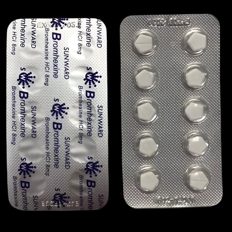 Bromhexine 8mg Tablet