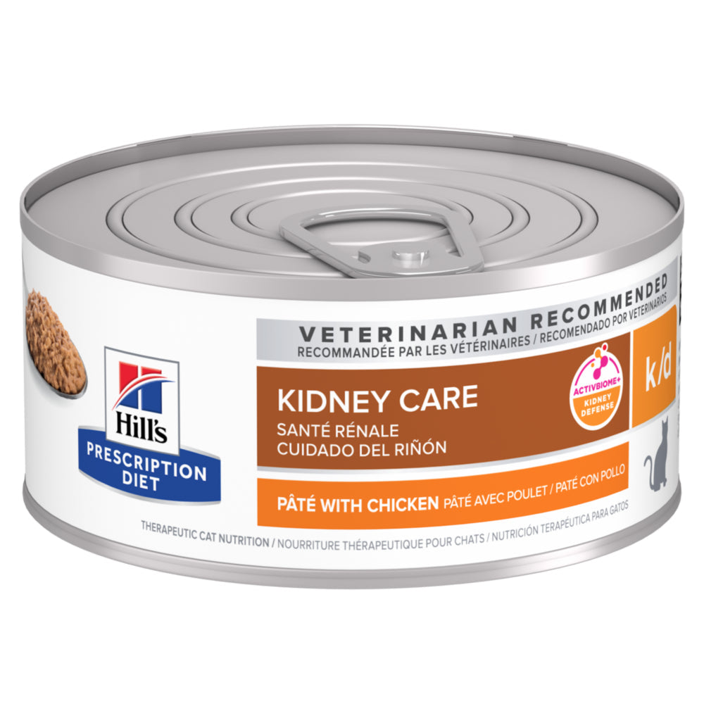 Hill's Prescription Diet k/d Kidney Care with Chicken Wet Cat Food 5.5oz