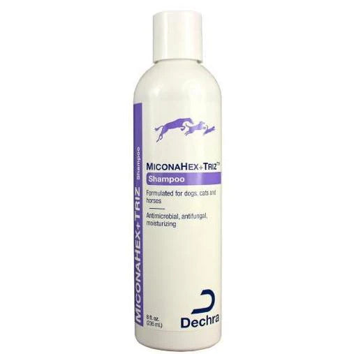 Dechra Miconahex Triz Shampoo for Dogs and Cats 236ml Bottle