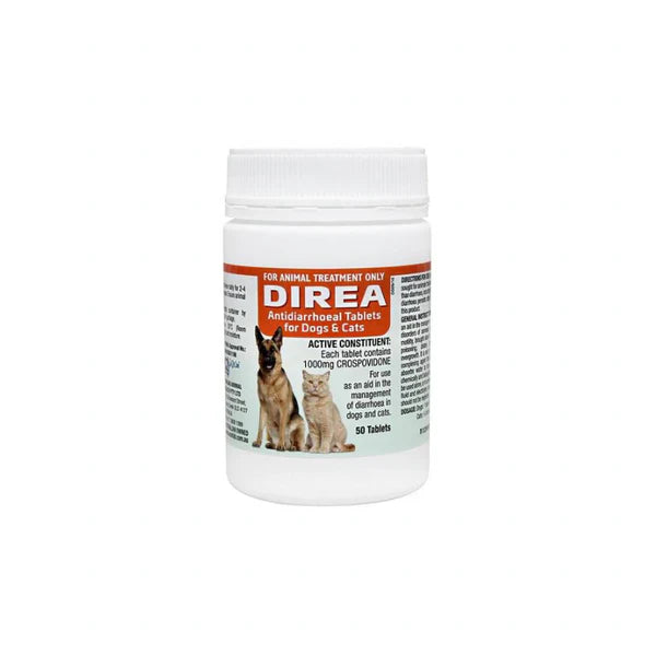 Direa Antidiarrhoea Tablets for Dogs & Cats