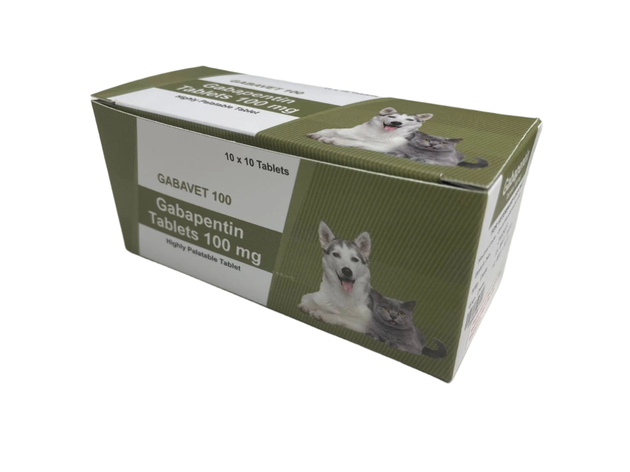 Gabapentin Palatable Tablet for Dogs and Cats (50mg/100mg)