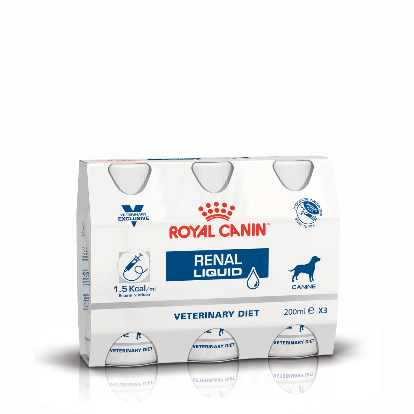 Royal Canin Veterinary Diet Renal Liquid Bottled Dog Food