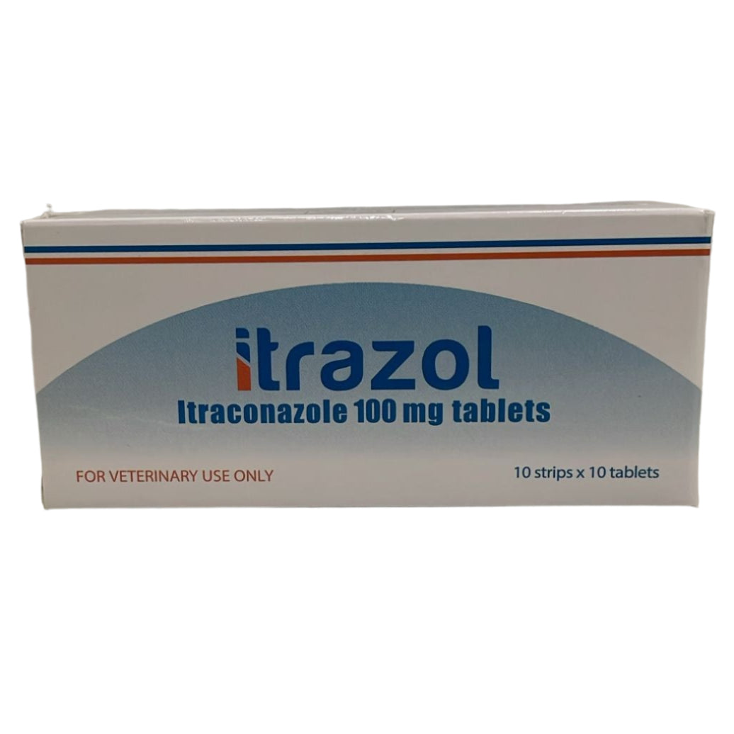 Itrazol Itraconazole Anti-Fungal Tablet for Dogs Cats (25mg/100mg)