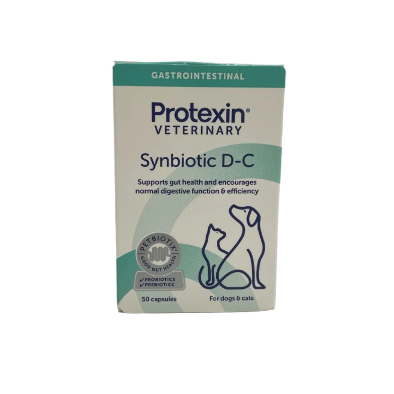 Protexin Synbiotic D-C Daily Capsule for Dogs and Cats