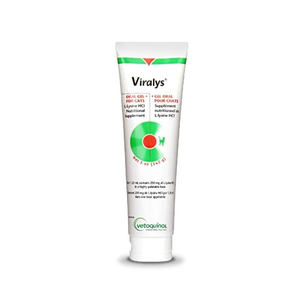 Viralys L-Lysine Supplement Gel for Cats 142g