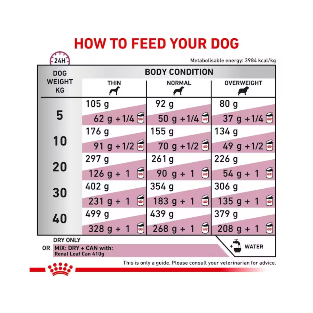 Royal Canin Veterinary Diet Renal Dry Dog Food