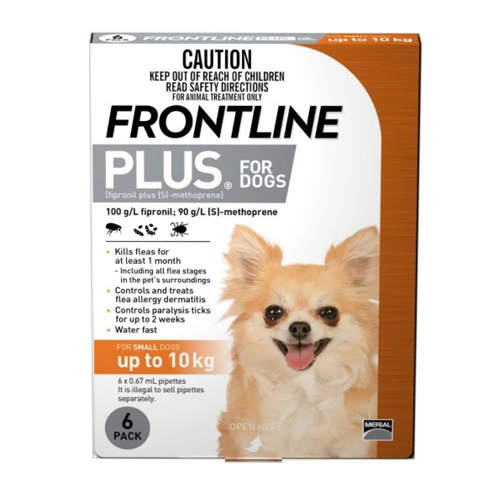 Frontline Plus Fleas Ticks Prevention for Dogs