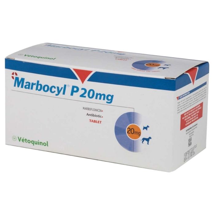 Marbofloxacin 20mg per tab