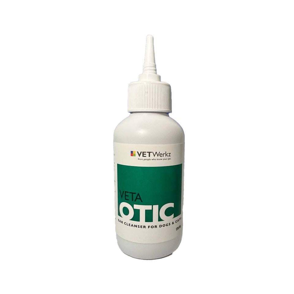 VetWerkz Vetaotic Ear Cleanser for Dogs and Cats (120ml)