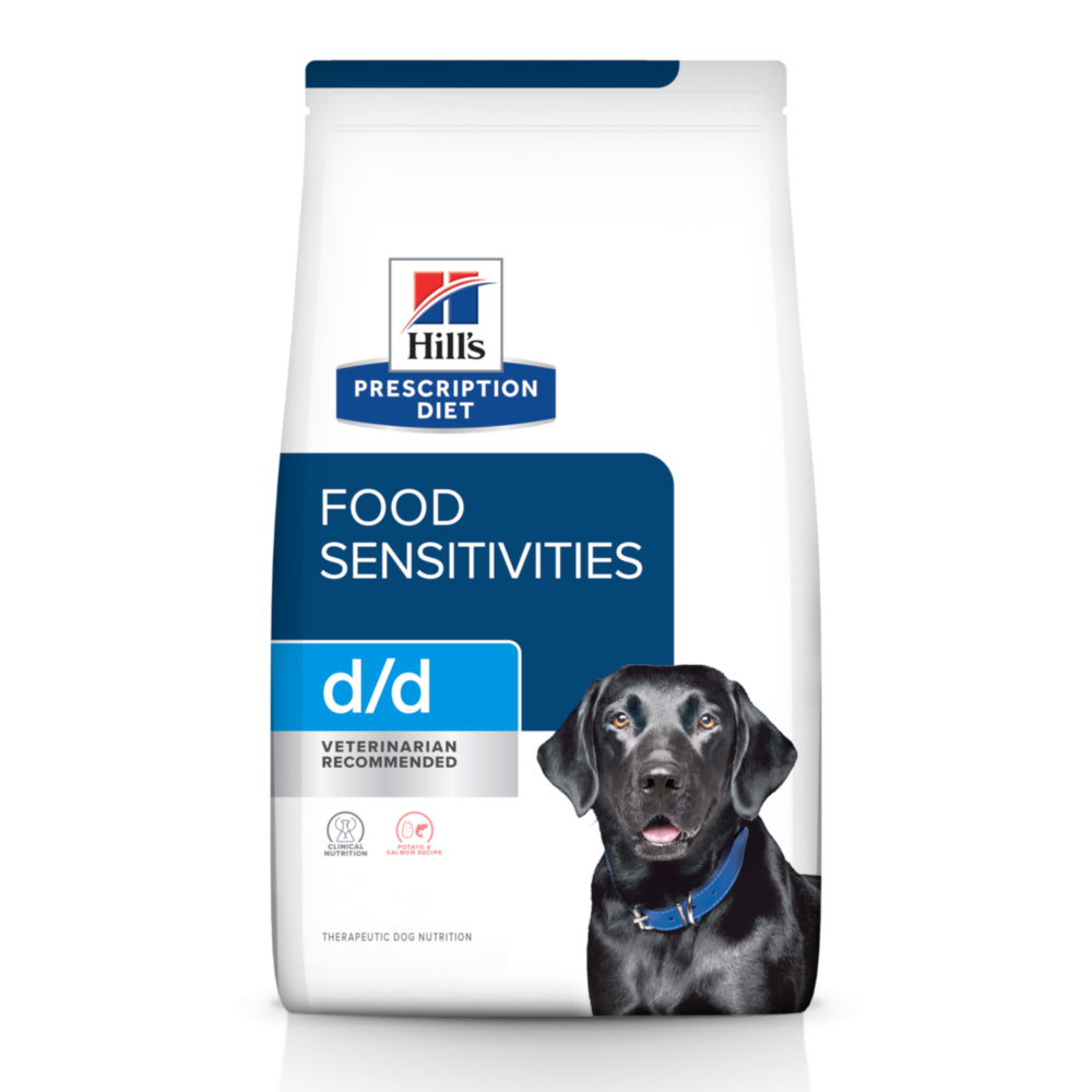 Hill's Prescription Diet d/d Potato & Salmon Recipe Dog Food 8lbs