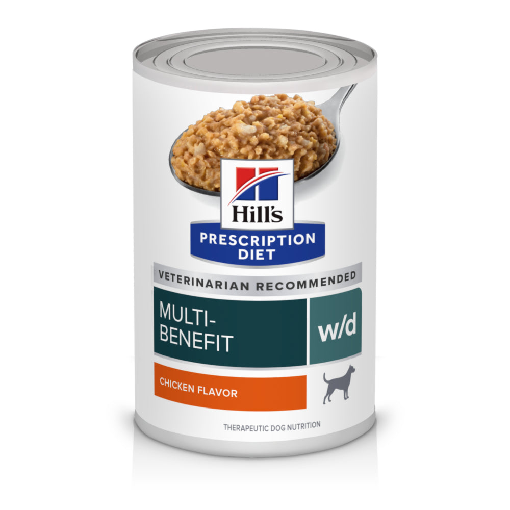 Hill's Prescription Diet w/d Multi-Benefit Chicken Flavor Wet Dog Food 13oz