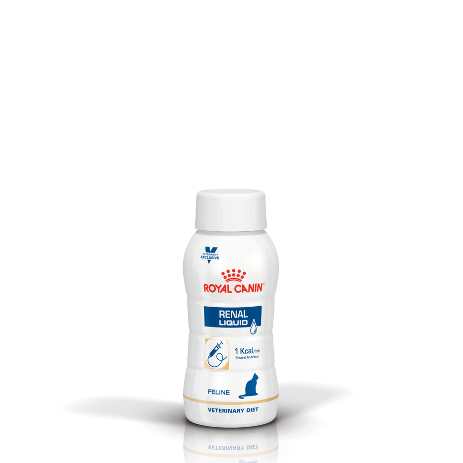 Royal Canin Veterinary Diet Renal Liquid Bottled Cat Food