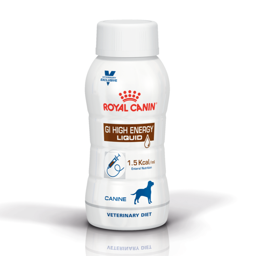 Royal Canin Veterinary Diet Gastrointestinal High Energy Liquid Bottled Dog Food