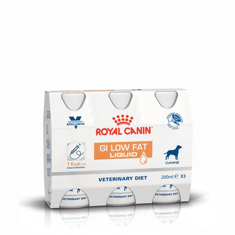 Royal Canin Veterinary Diet Gastrointestinal Low-Fat Liquid Bottled Do