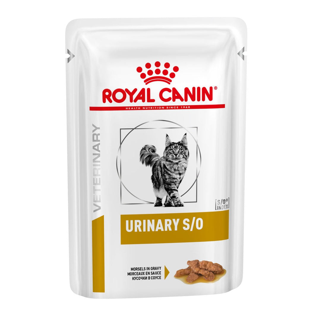 Royal Canin Veterinary Diet Urinary S/O Chicken Morsel in Gravy Pouches Wet Cat Food