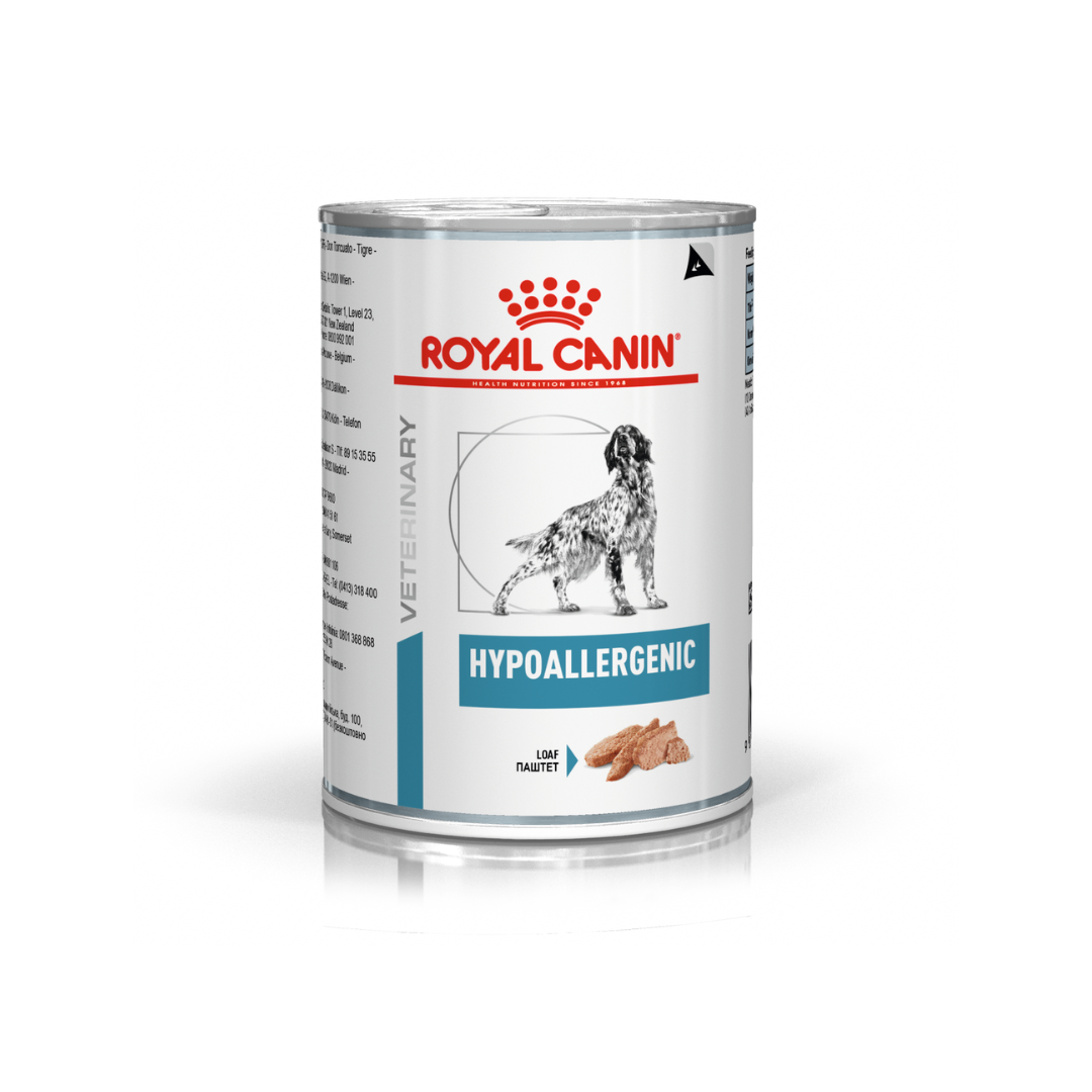 Royal Canin Veterinary Diet Hypoallergenic Wet Dog Food